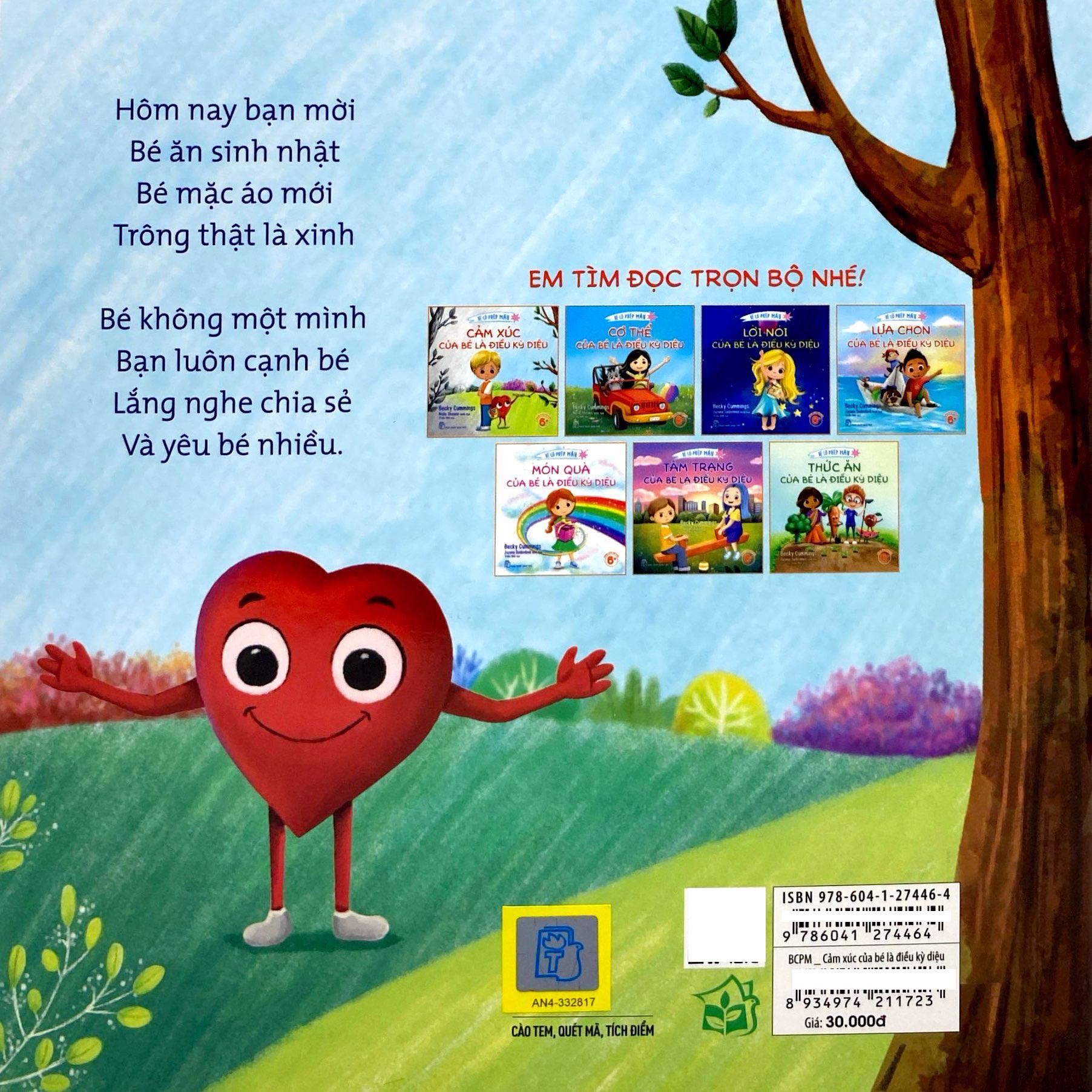 Sách - Bé Có Phép Màu - Cảm Xúc Của Bé Là Điều Kỳ Diệu
