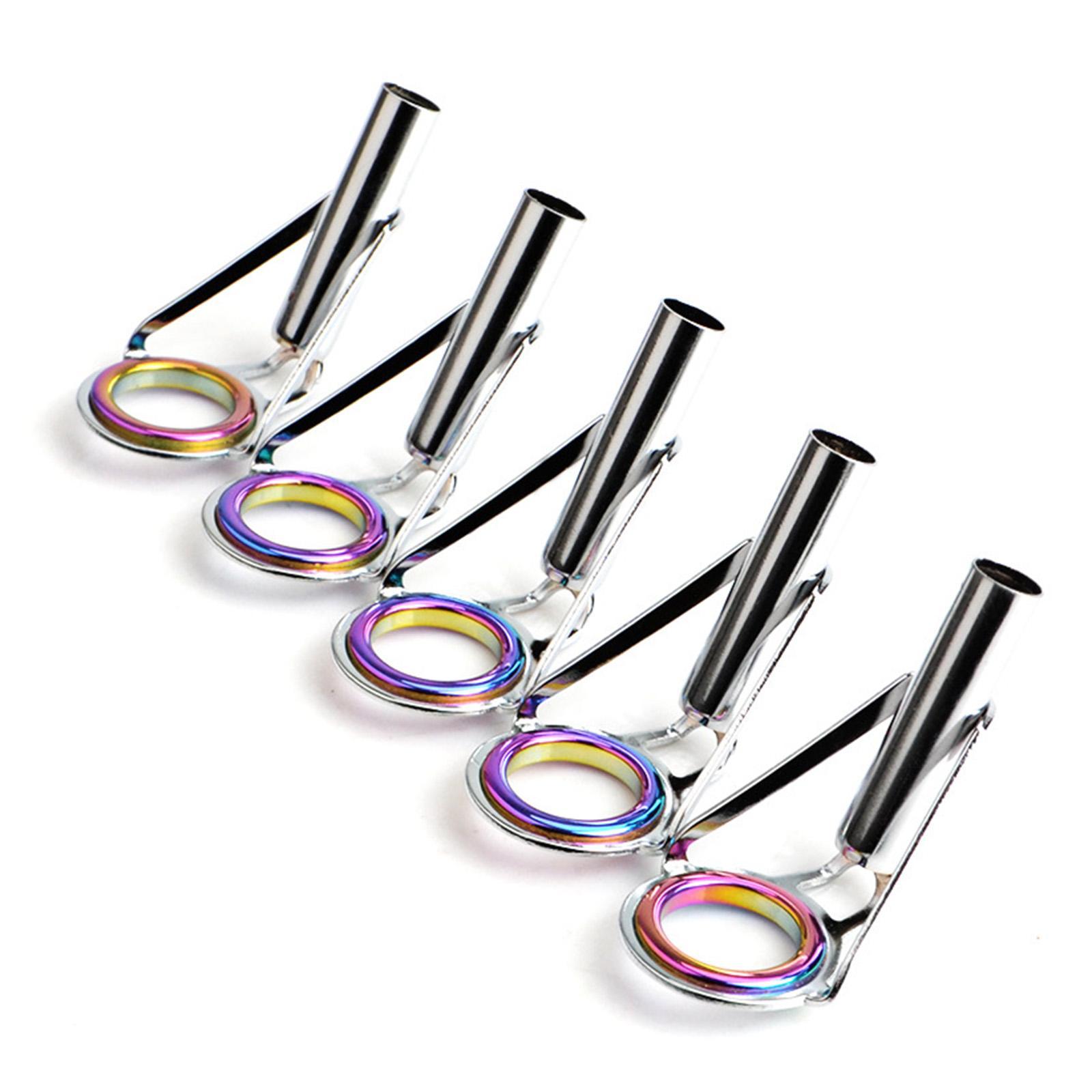 Stainless steel tips grip casting eye eyes 6 Size Multicolor