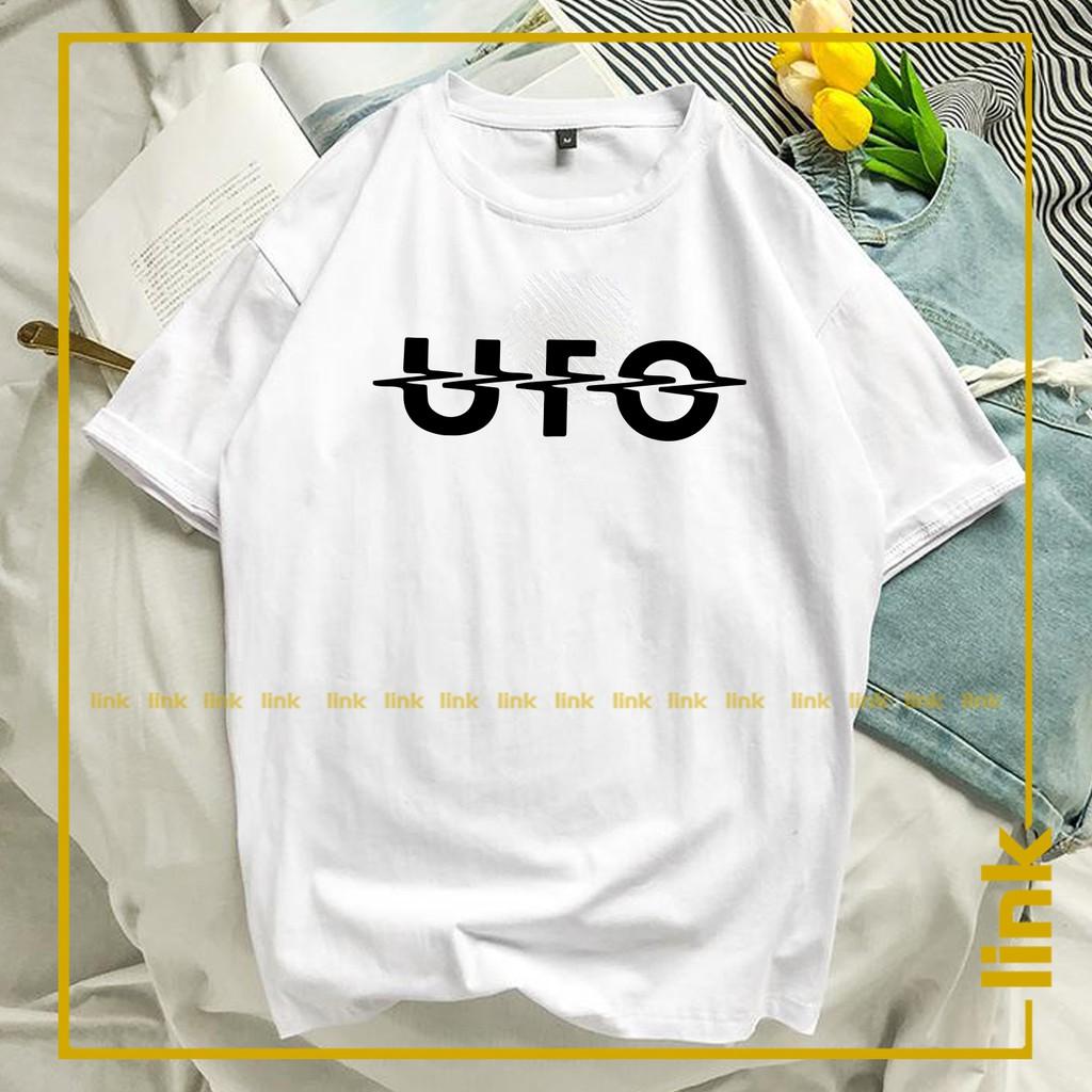 Áo phông UFO tay lỡ dáng rộng unisex