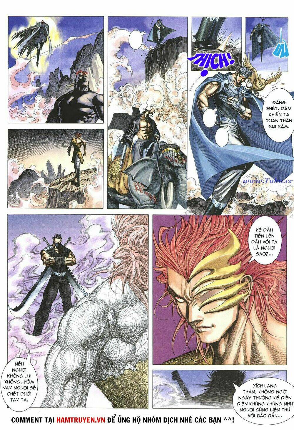 chiến thần ký chapter 17 19