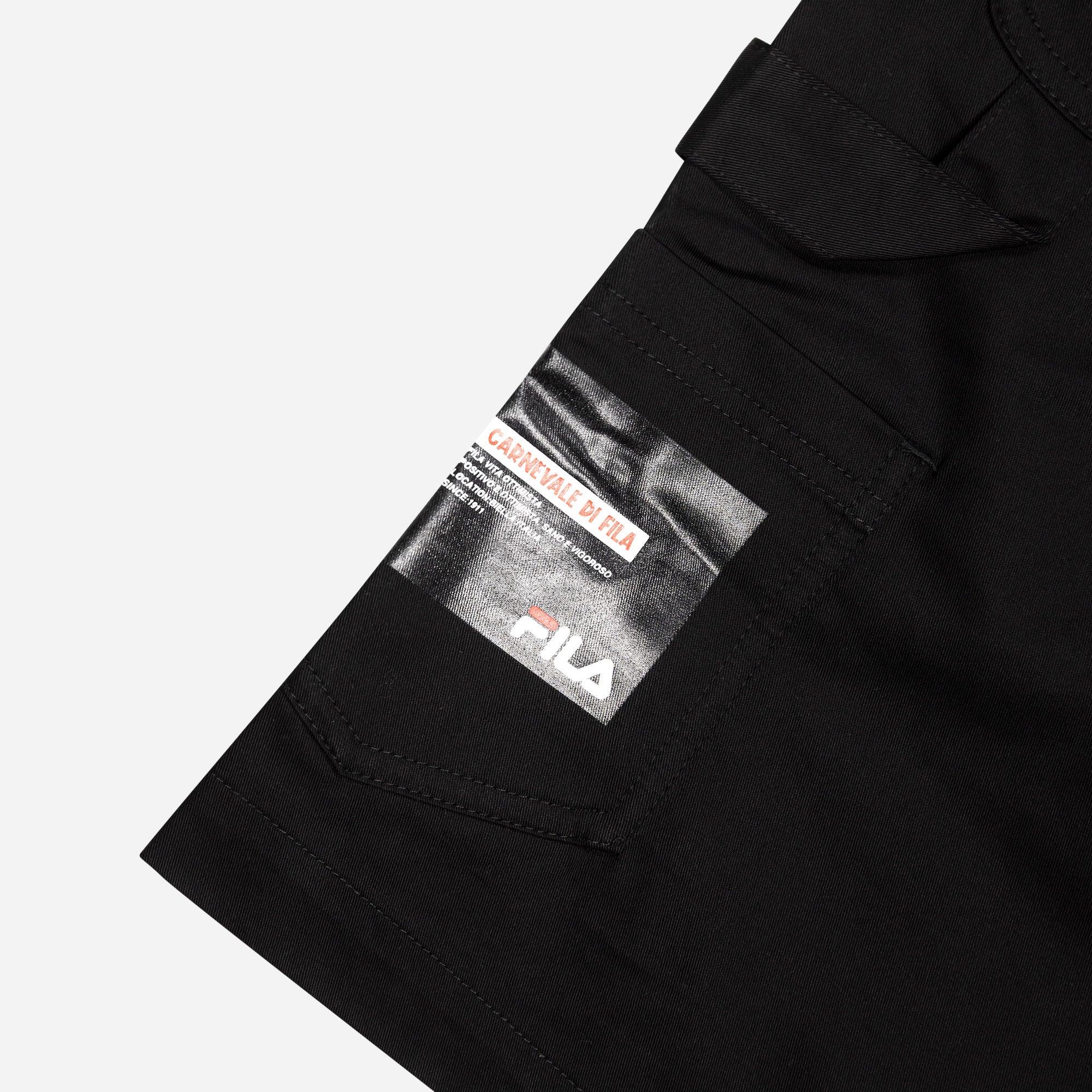 Quần ngắn thời trang unisex Fila Regular Small Logo - FW2HPF2106X-BLK