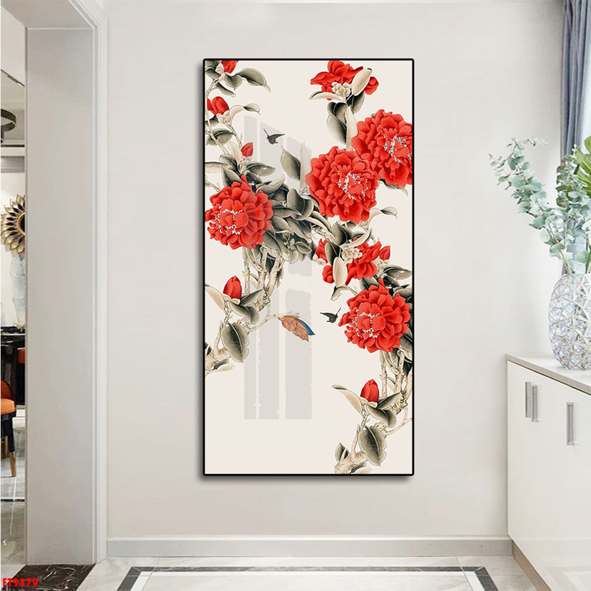 Tranh Đơn Treo Tường Giá Rẻ - Tranh Canvas Hoa Nghệ Thuật