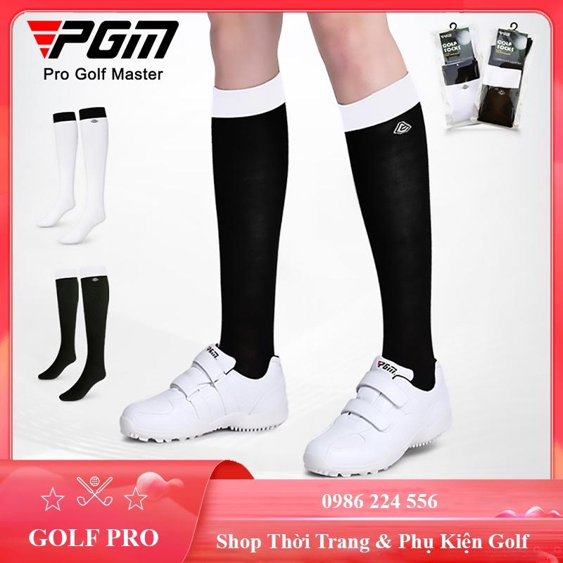 Tất golf nữ cổ cao PGM thể thao thoáng khí đi được cả 4 mùa cao cấp TG002