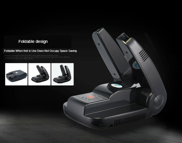 Máy sấy giày công suất cao 150W khử mùi có thể xếp gọn LCD có hẹn giờ tối đa 99 phút Shoe Drying