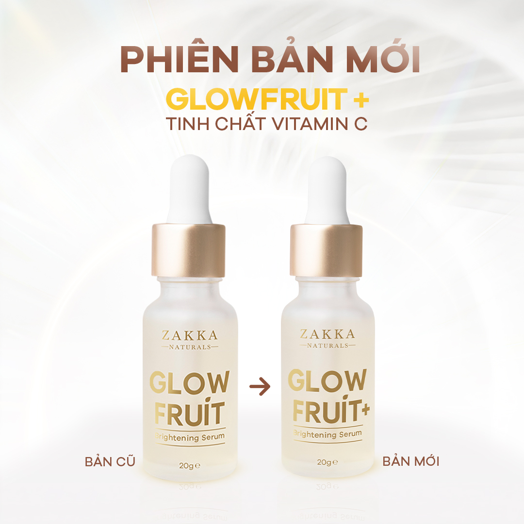 Serum Vitamin C Zakka Naturals GlowFruit+ Brightening 20g