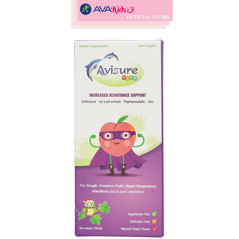 Siro Avisure Muno tăng cường sức đề kháng 100 ml (từ 0 tháng)