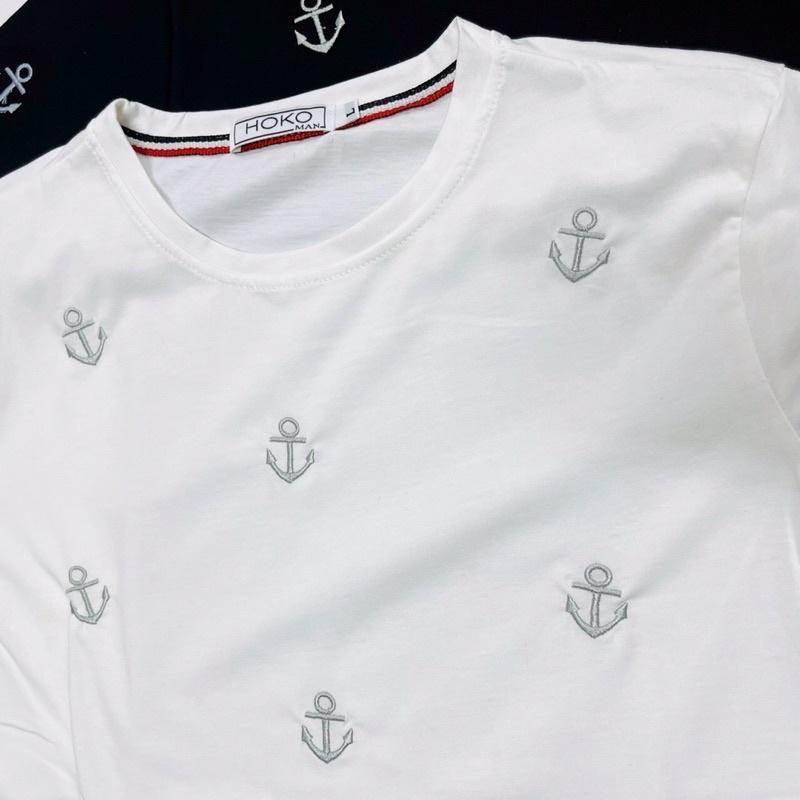 Áo nam cổ tròn thun cotton hàng cao cấp vnxk
