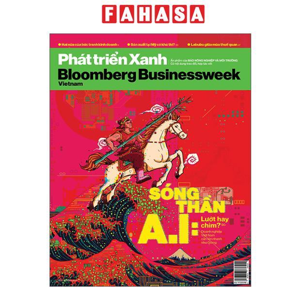 Sách - Tạp Chí Phát Triển Xanh Blooberg Businessweek - Số Tháng 6/2025 - Sóng Thần A.I - Lướt Hay Chìm?
