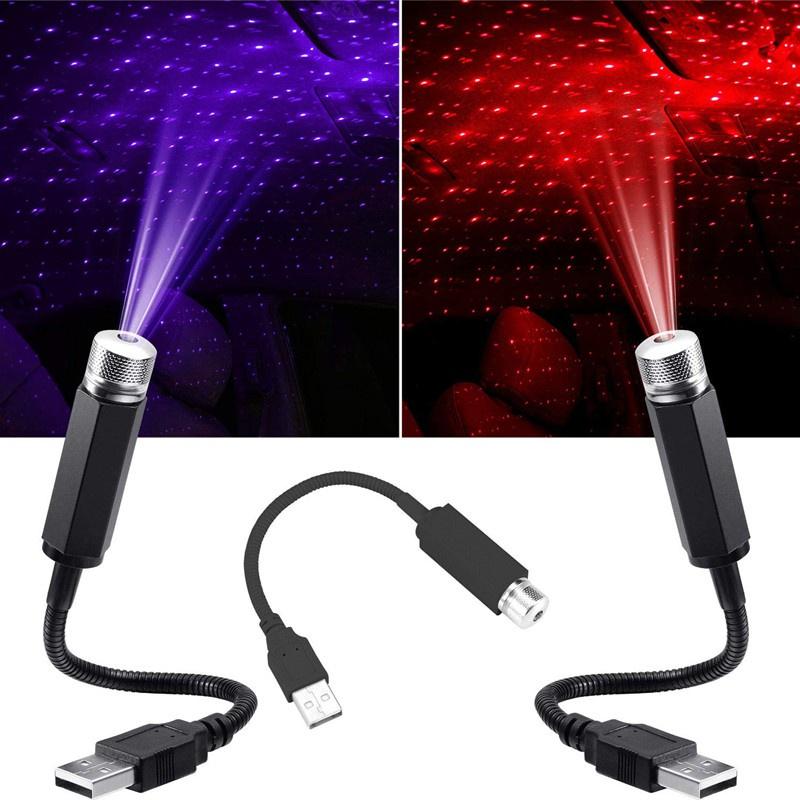 Đèn Led Bầu Trời Sao Chiếu Trần Nhà Trần Xe ô Tô Cắm Cổng USB Trang Trí Phòng Ngủ