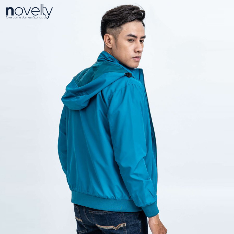 Áo Jacket nam Novelty 02 lớp màu xanh ve chai 1806342