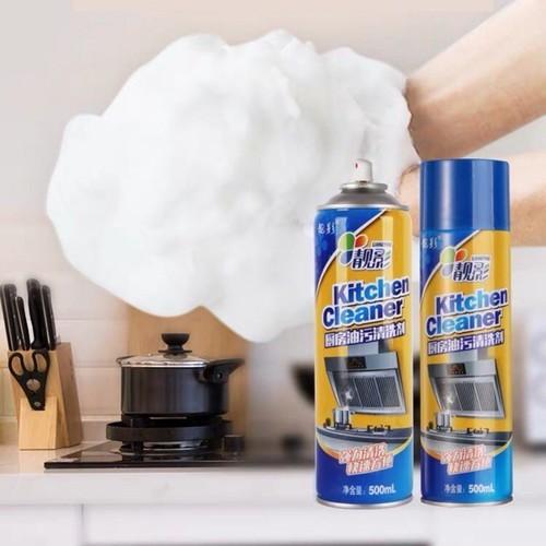 BỌT XỊT TẨY RỬA LAU CHÙI NHÀ BẾP KITCHEN CLEANER TẨY SẠCH MỌI VẾT BẨN CỨNG ĐẦU, CẶN BẨN, Ố VÀNG