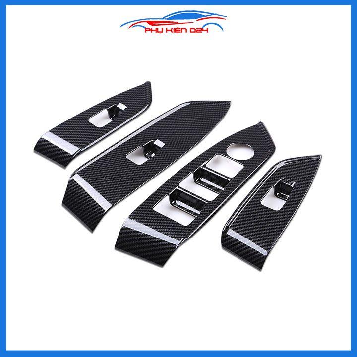 Ốp nội thất xe ô tô CX8, CX-8 2019-2020-2021-2022 nhựa ABS vân cacbon
