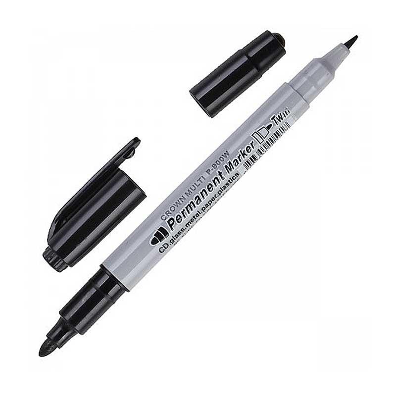 Bút Lông Dầu Crown P - 800W (Mực Đen)