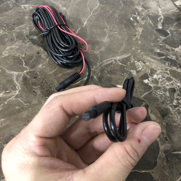 Camera lùi AHD dùng cho camera hành trình AHD, 4 chân, jack 2.5mm, AHD1080P - Góc nhìn: 170°,độ chiếu sáng: 0.01 LUX - Dây tín hiệu dài: 5.5m - Mã: AHD1080P