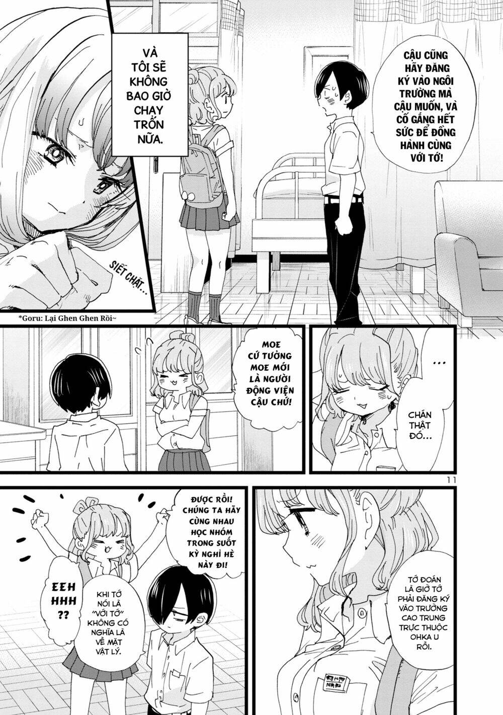 Boku No Kokoro Yabai Yatsu Chapter 287 - Trang 11