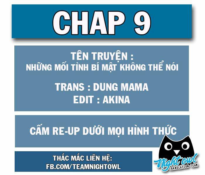 những mối tình bí mật không thể nói chapter 9 1
