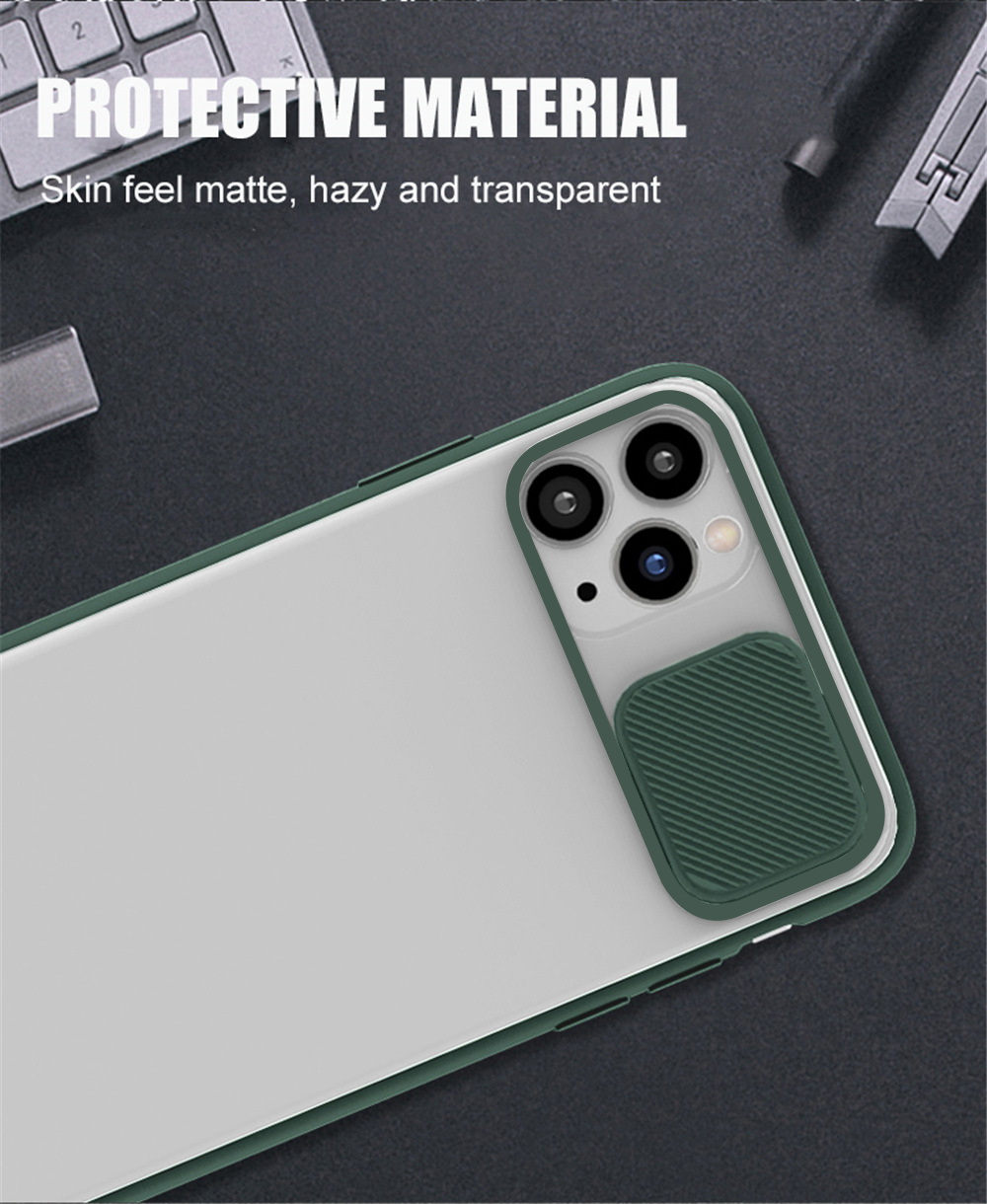 Ốp lưng kéo nắp cao cấp dành cho iPhone 12 Pro Max / 11 Pro Max / XR / X/XS / XS Max / 7 Plus/ 8 Plus / 11 Pro / 12 Pro / 11/ 12 / 12 Mini - Hàng chính hãng