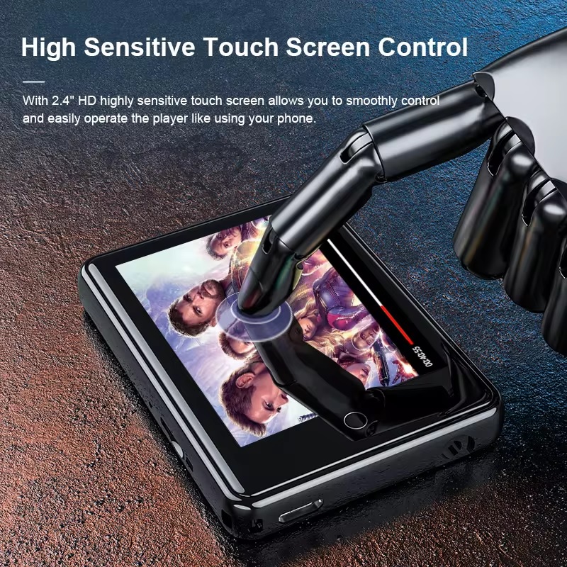 Máy Nghe Nhạc MP3 Màn Hình Cảm Ứng 2.4 Inch Có Loa Tích Hợp HIFI Lossless RUIZU M17 Bộ Nhớ Trong 16GB - Hàng Nhập Khẩu