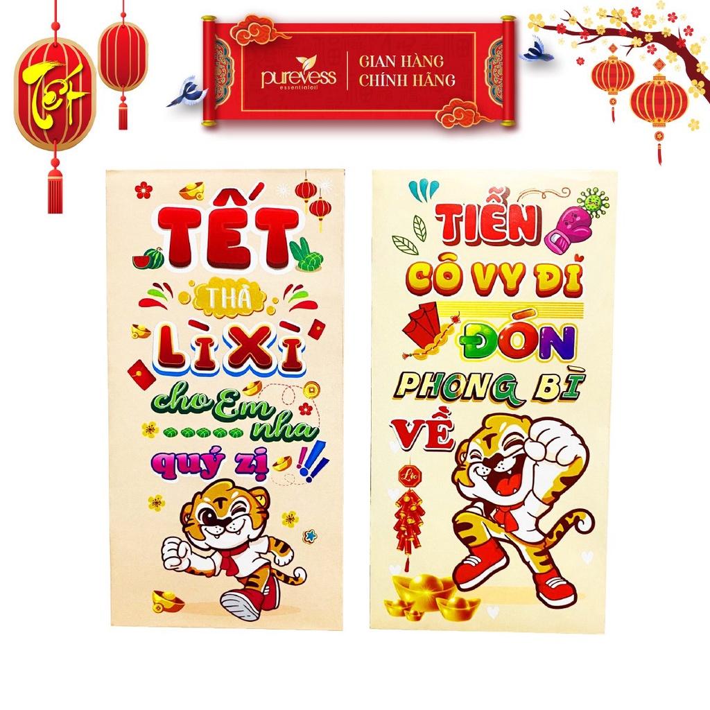 Bao lì xì Purevess tết Nhâm Dần 2022 - Hot trend