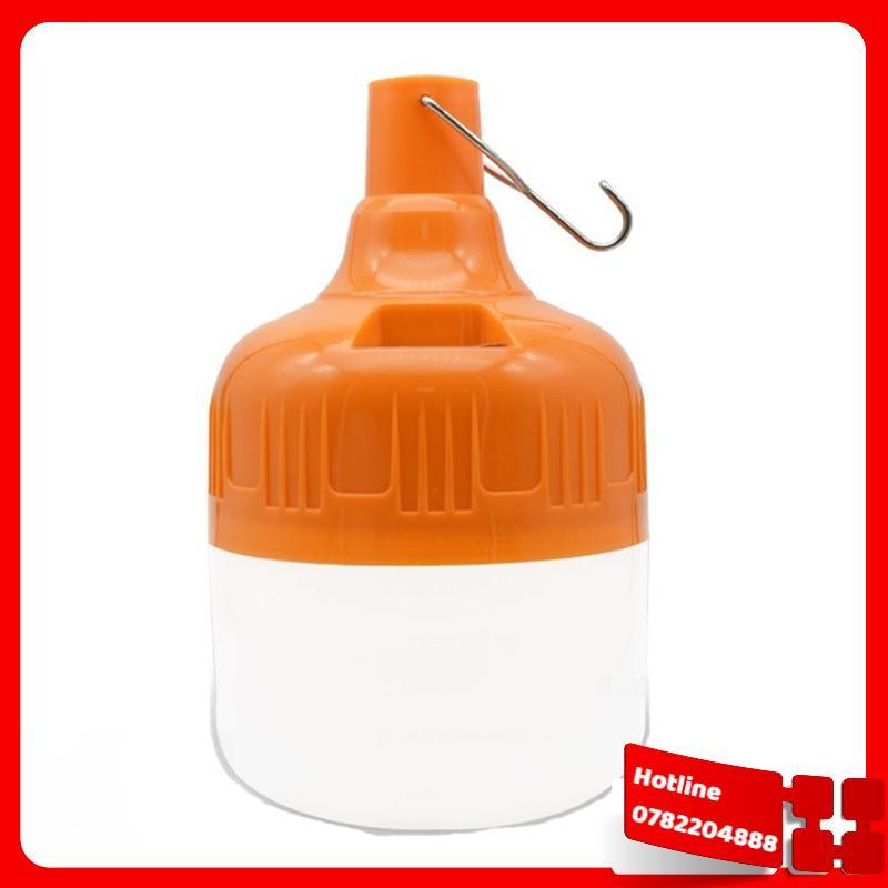Bóng Đèn Led Sạc Tích Điện 100W Có Móc Treo Không Cần Dây Điện - Đèn Sạc Không Dây - Loại Tốt