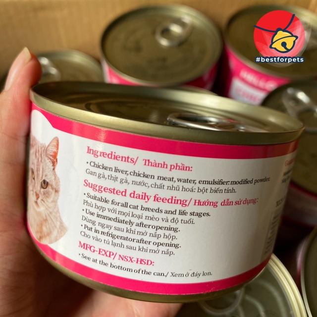 Pate Hello Cat cho mèo - Lon 190gr