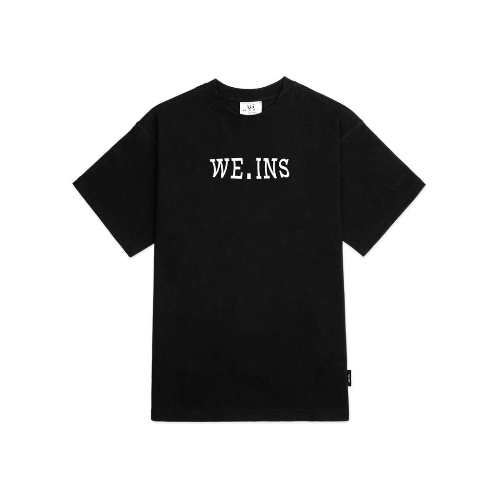 ÁO THUN WEINS LOGO BLACK/WHITE/BLUE