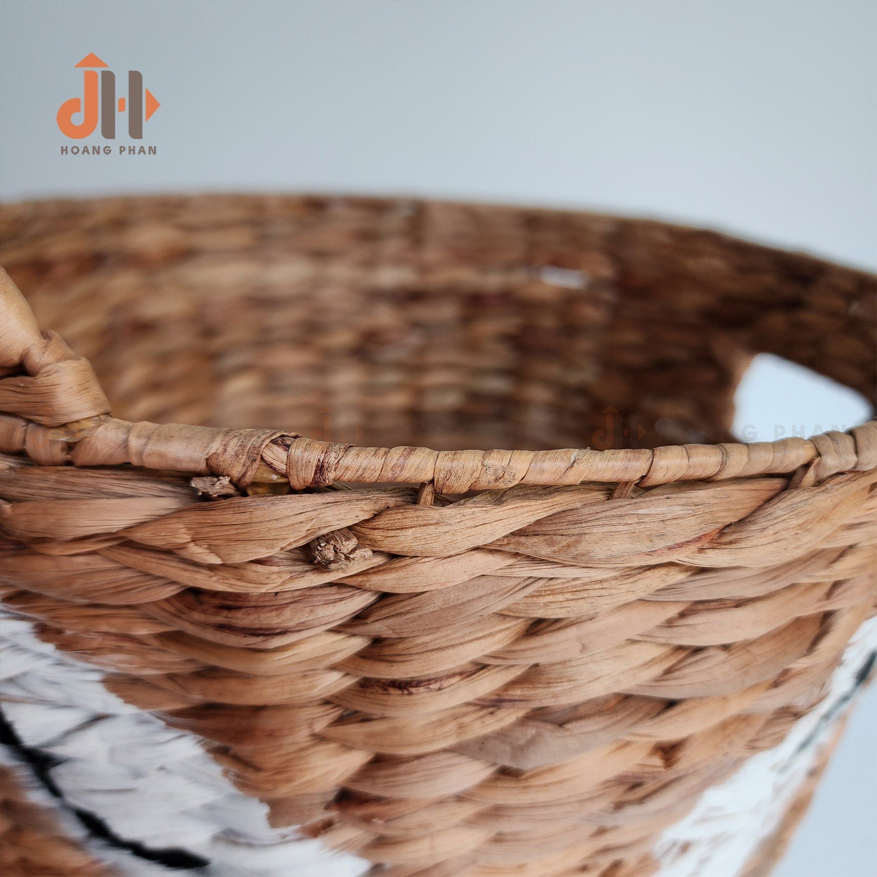 Giỏ Lục Bình Đan Trang Trí Hình Thú - Chú Cáo