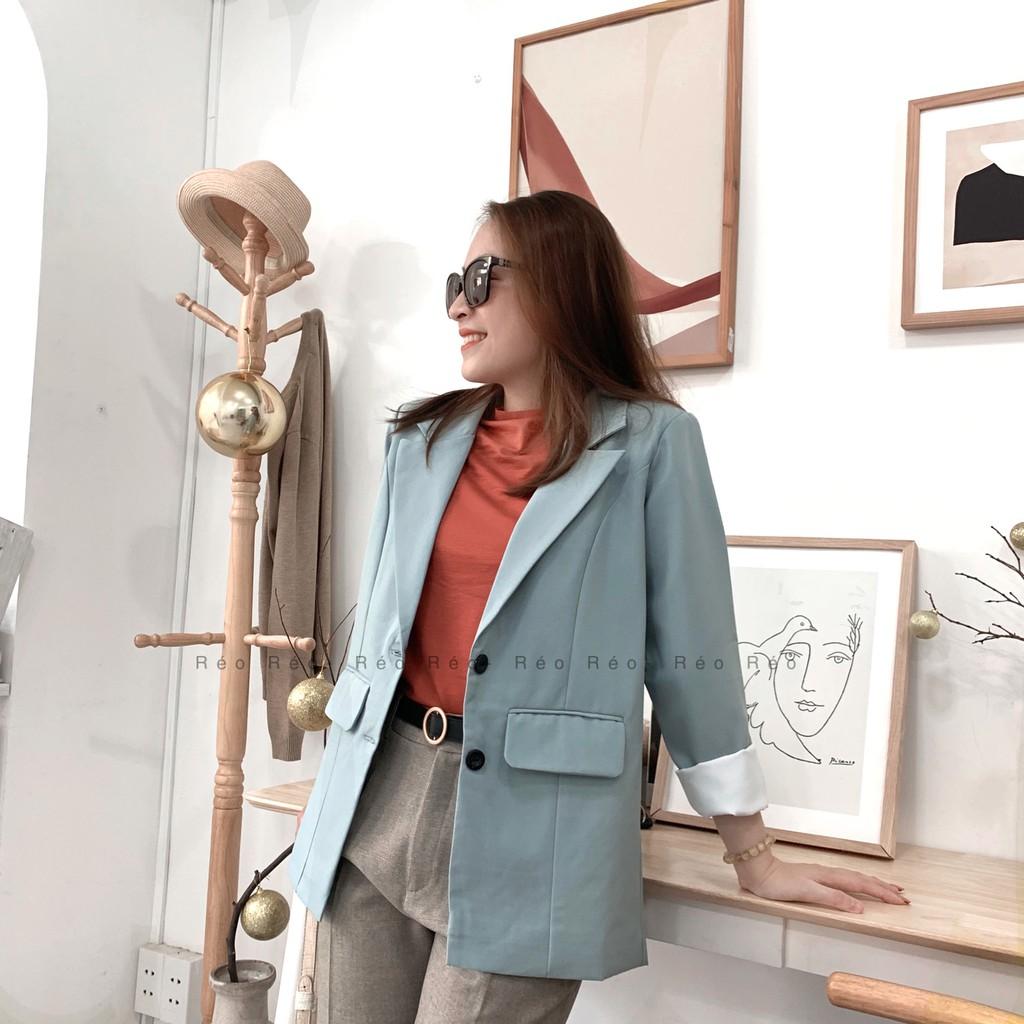 Áo blazer 2 lớp trẻ trung, Sang Trọng, Chất dày dặn, đa phong cách, kết hợp Jeans, short, Đầm váy vô cùng dễ dàng