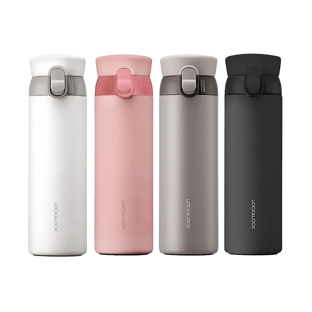 Bình Giữ Nhiệt LocknLock Wannabe One Touch 450ml LHC3240 - Hàng chính hãng