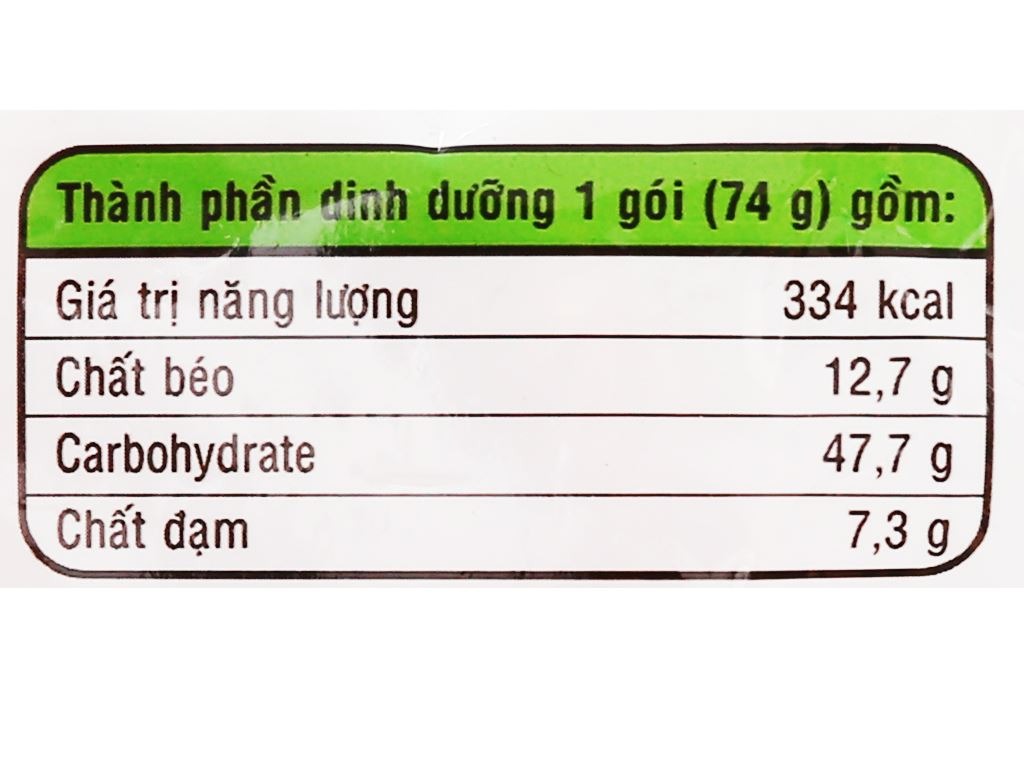 Mì Hảo Hảo Chay Rau Nấm Acecook (Gói)