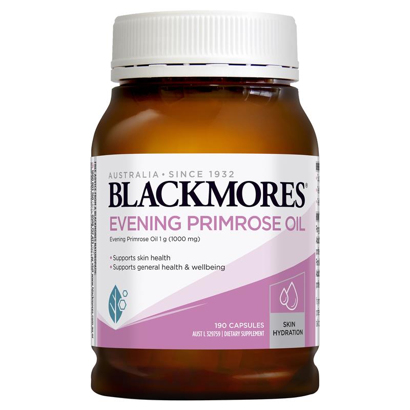 Tinh Dầu Hoa Anh Thảo Blackmores Evening Primrose Oil 190 viên - mẫu 2020