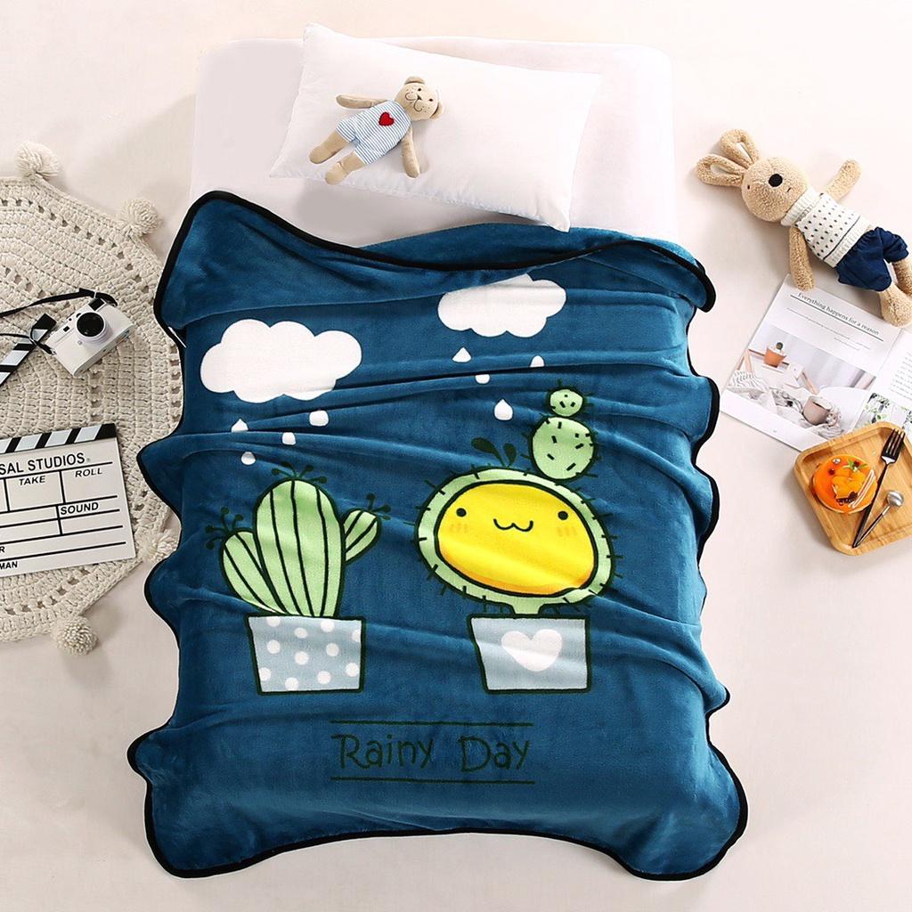 Chăn tuyết Nhung kích thước 1m x 1m4 cho bé