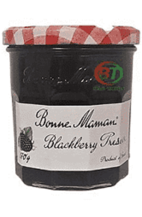 Mứt Quả Mâm Xôi Đen (Bonne Maman Blackberry Preserves) 370g