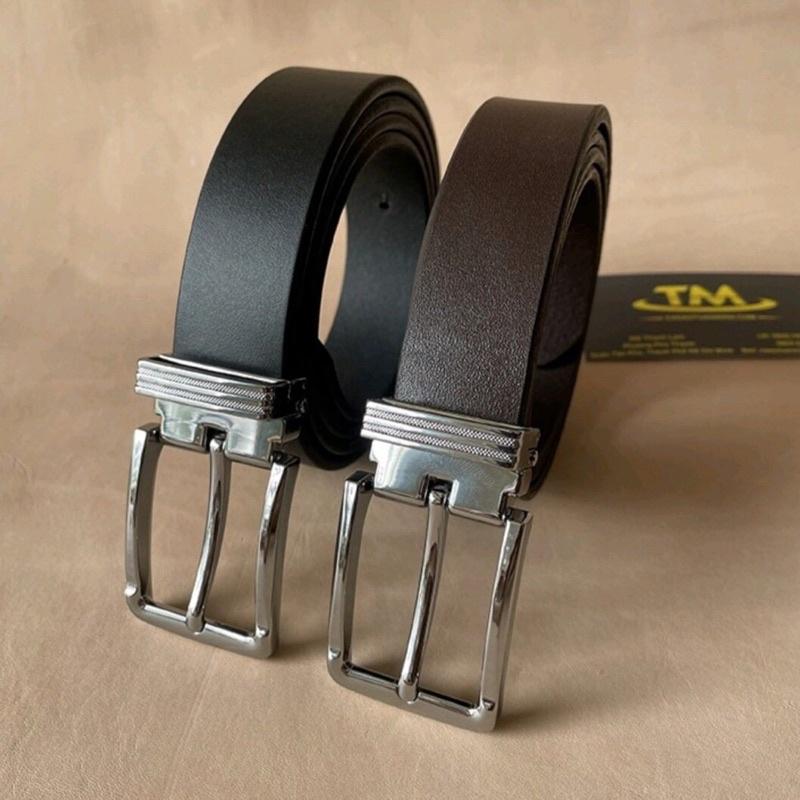 Thắt Lưng Nam Nữ Bản nhỏ 2.9cm,Dây Nịt học sinh Khoá kim da bò Nguyên Tấm Bảo Hành 12 tháng tặng hộp đựng sang Trọng