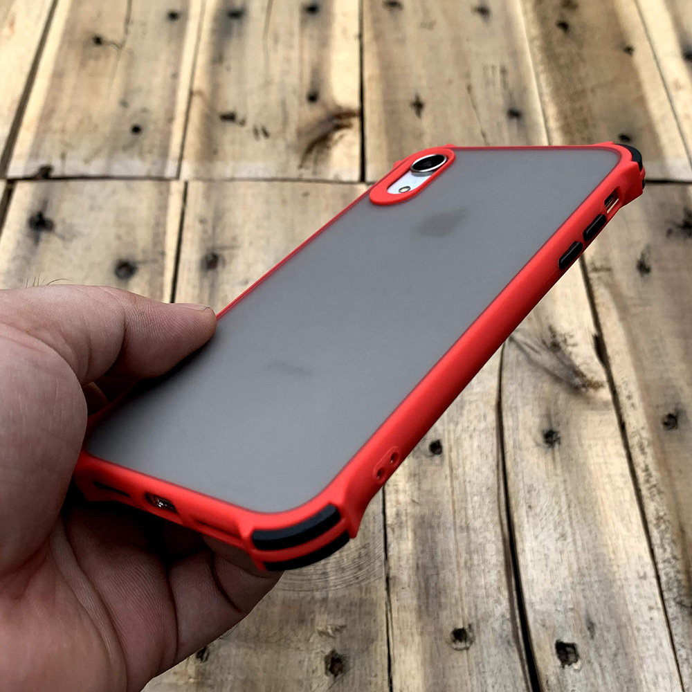 Ốp lưng chống sốc toàn phần dành cho iPhone XR - Màu đỏ
