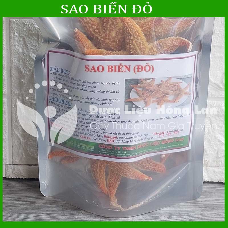 1KG Sao Biển đỏ khô sạch loại 1 size lớn