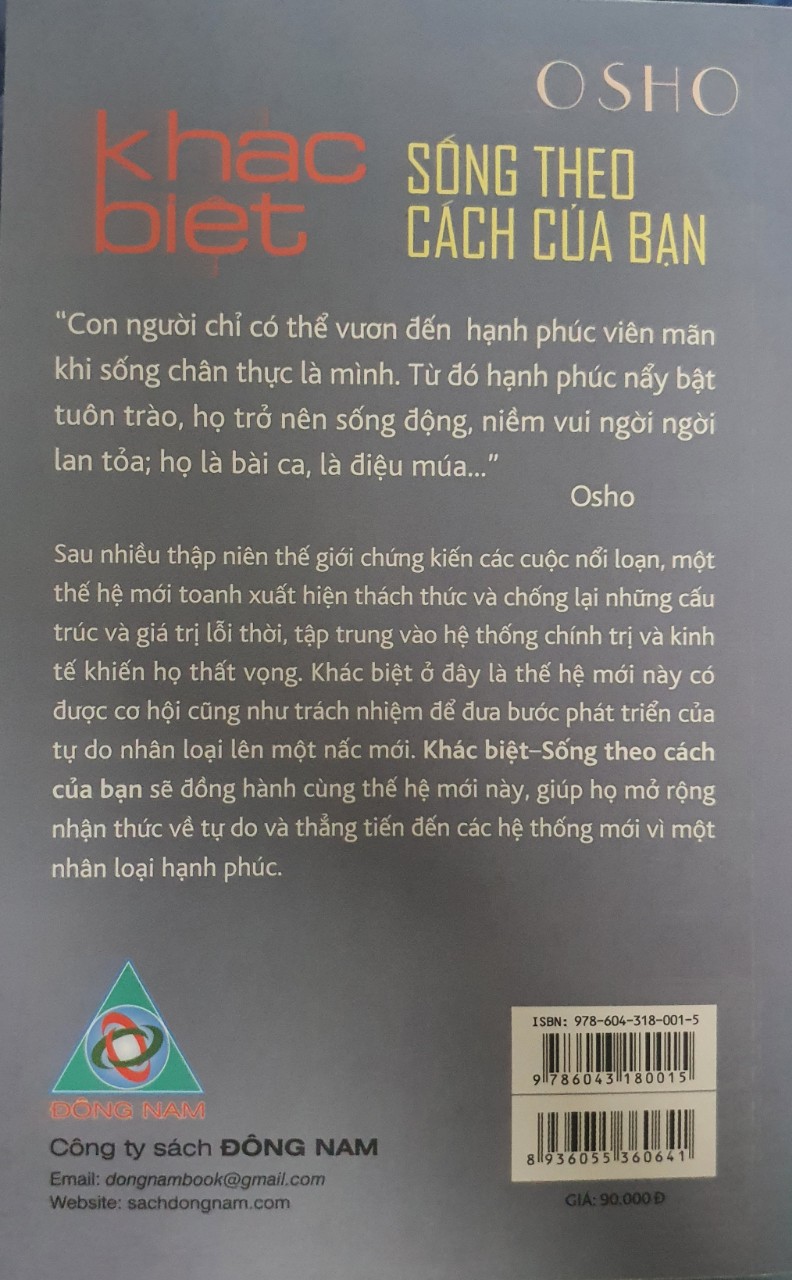 Khác Biệt Sống Theo Cách Của Bạn