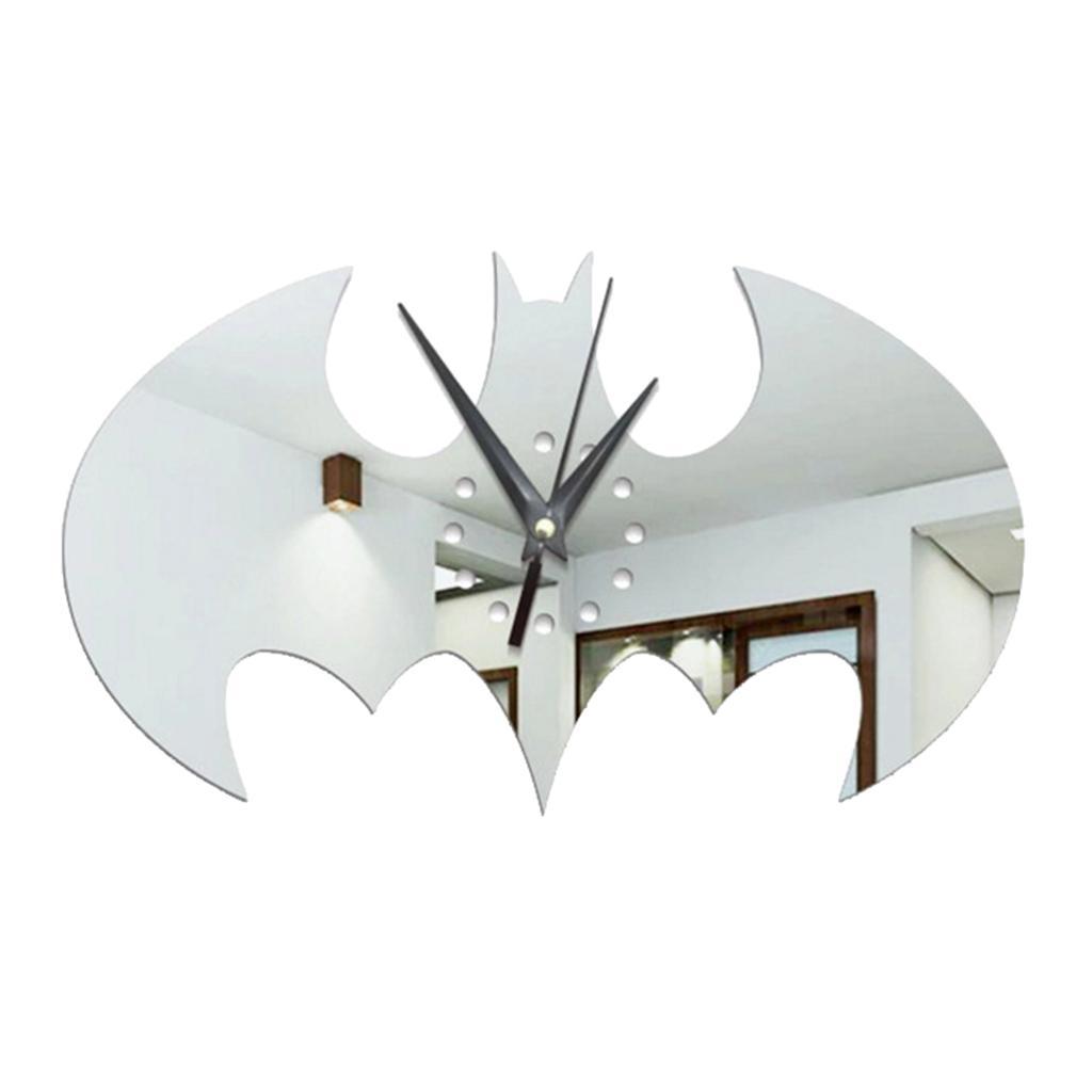 Acrylic  Shape Wall Clock Wall Sticker Home Art Decor