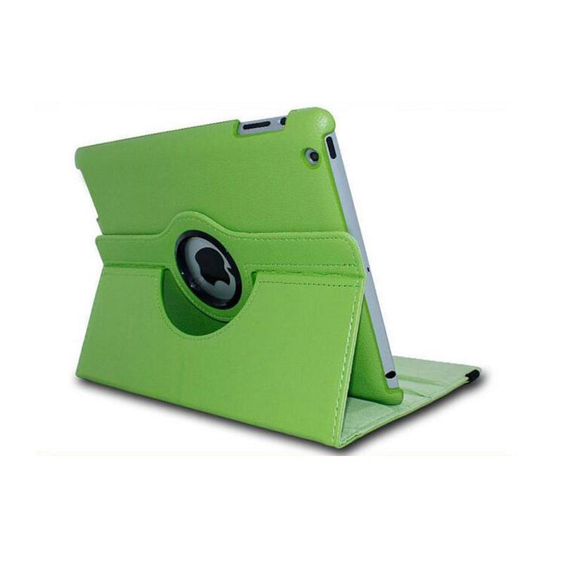 Mềm Bao Da Máy Tính Bảng Pu + Tpu Dẻo Nắp Lật Nam Châm Kiêm Giá Đỡ Cho Apple Ipad 2 3 4 9.7 Inch