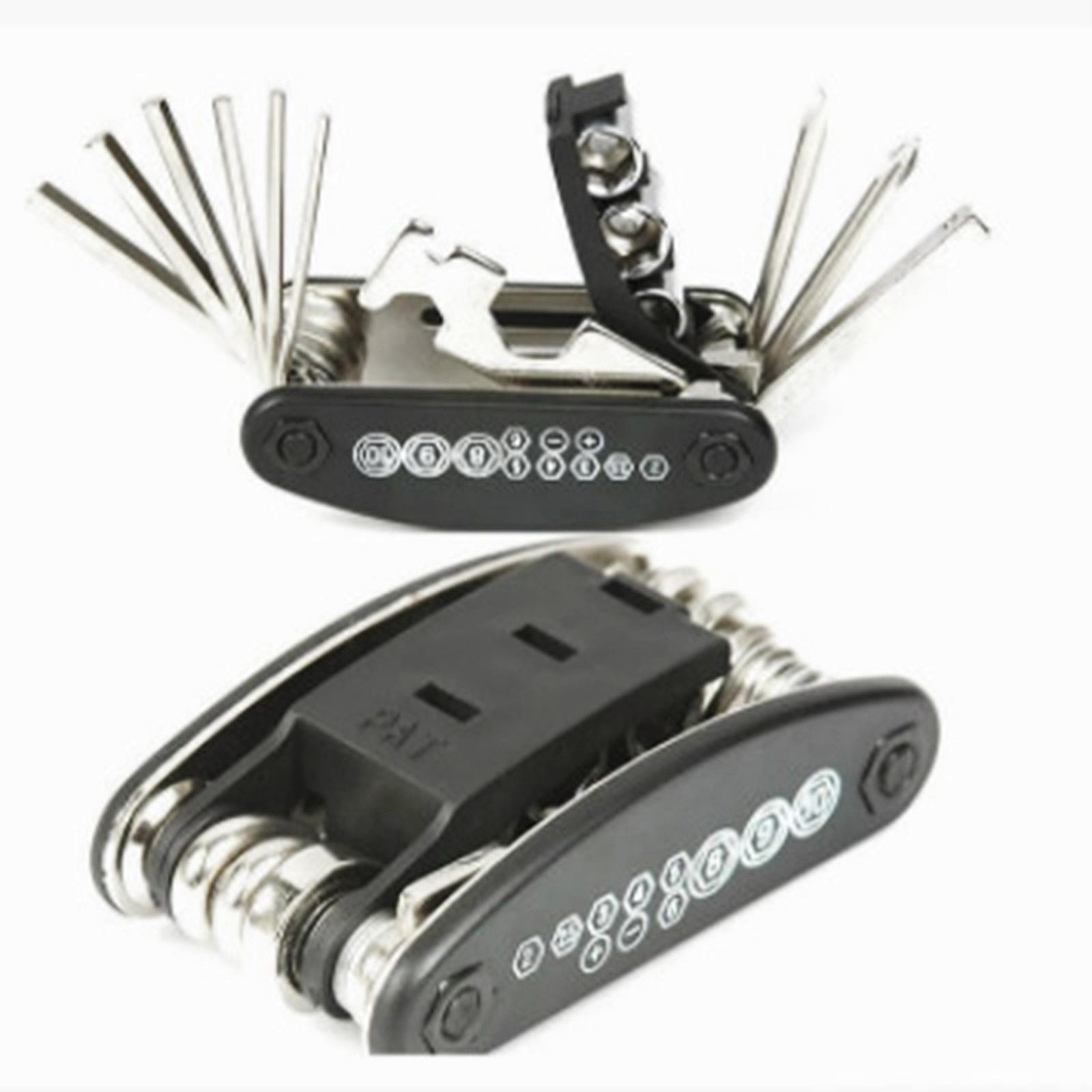 16 in 1 Multi-Function Repair Tool Cycling Mechanic Repair Tool