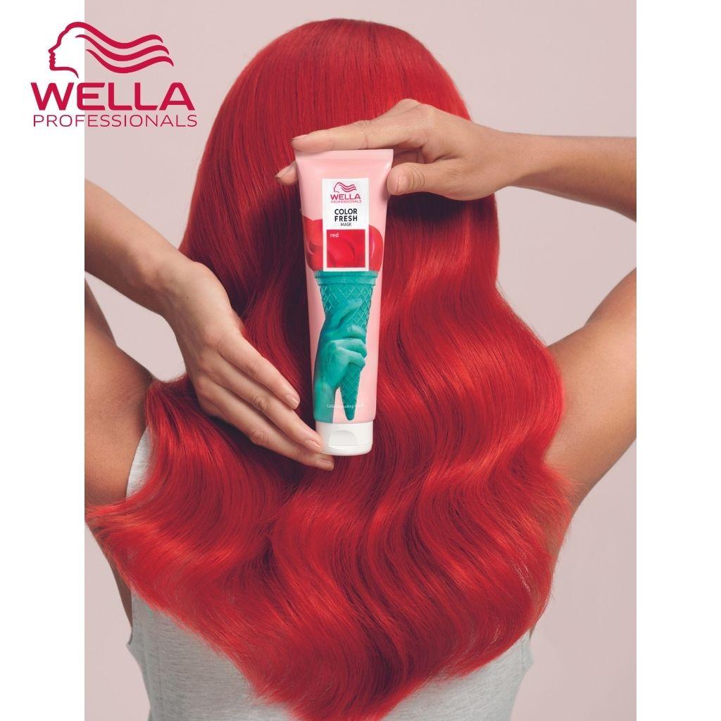 Dầu Hấp Wella Color Fresh Mask Phục Hồi Màu Tóc Nhuộm, Tăng Cường Màu Sắc Dưỡng Tóc Mềm Mượt 150ml