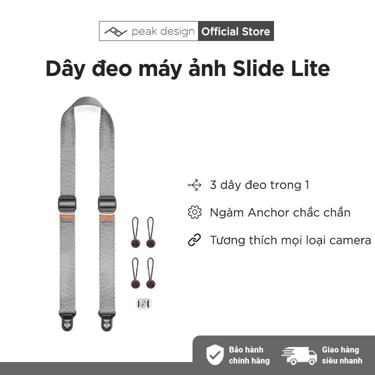 Dây Đeo Máy Ảnh Peak Design Slide Lite - Hàng Chính Hãng