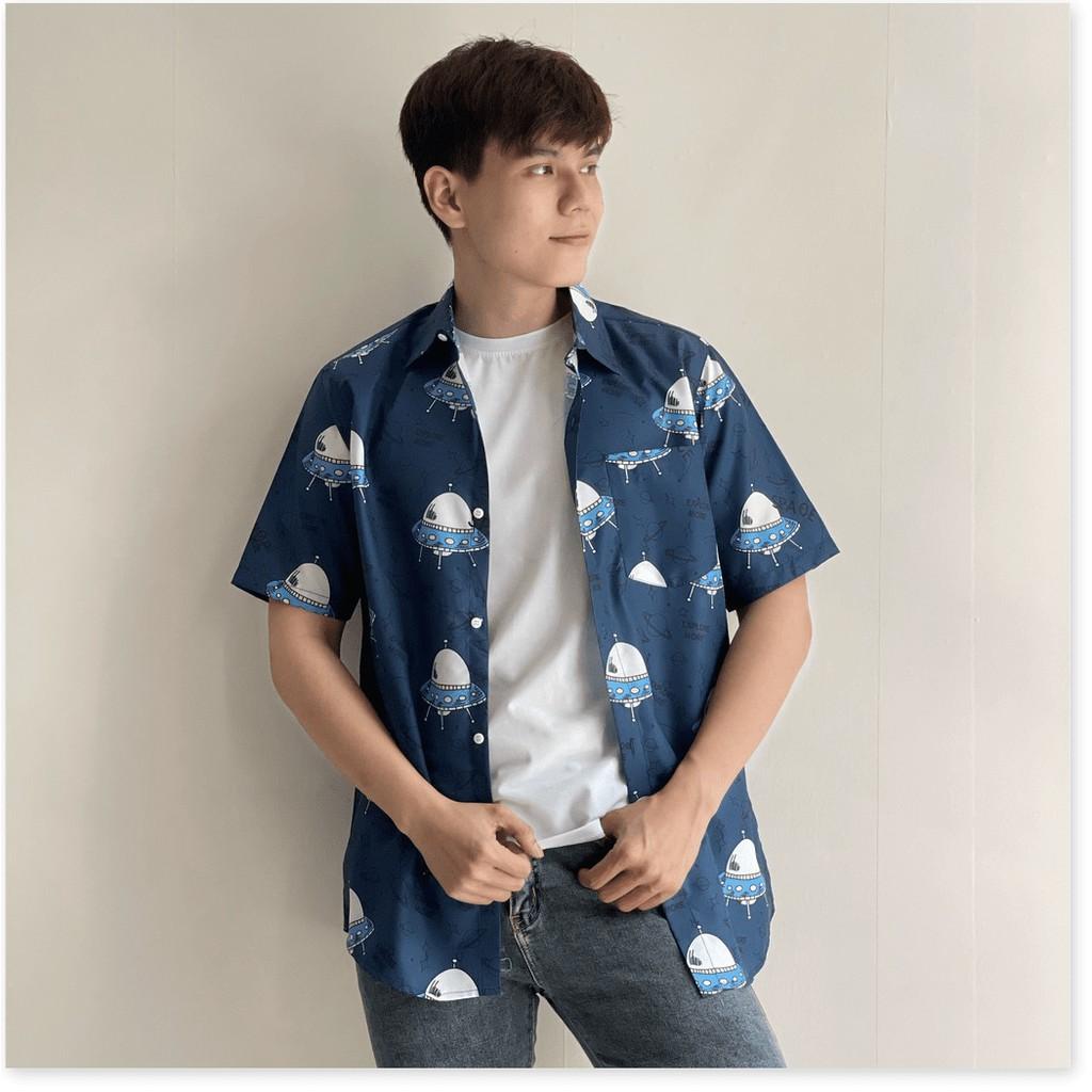 ÁO SƠ MI FORM RỘNG XINH XẮN CHO CÁC BẠN NAM THỜI TRANG MỚI KINGSHOP79