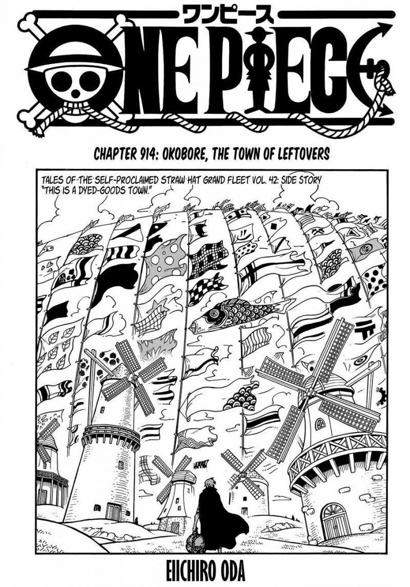 đảo hải tặc - one piece chapter 914 1