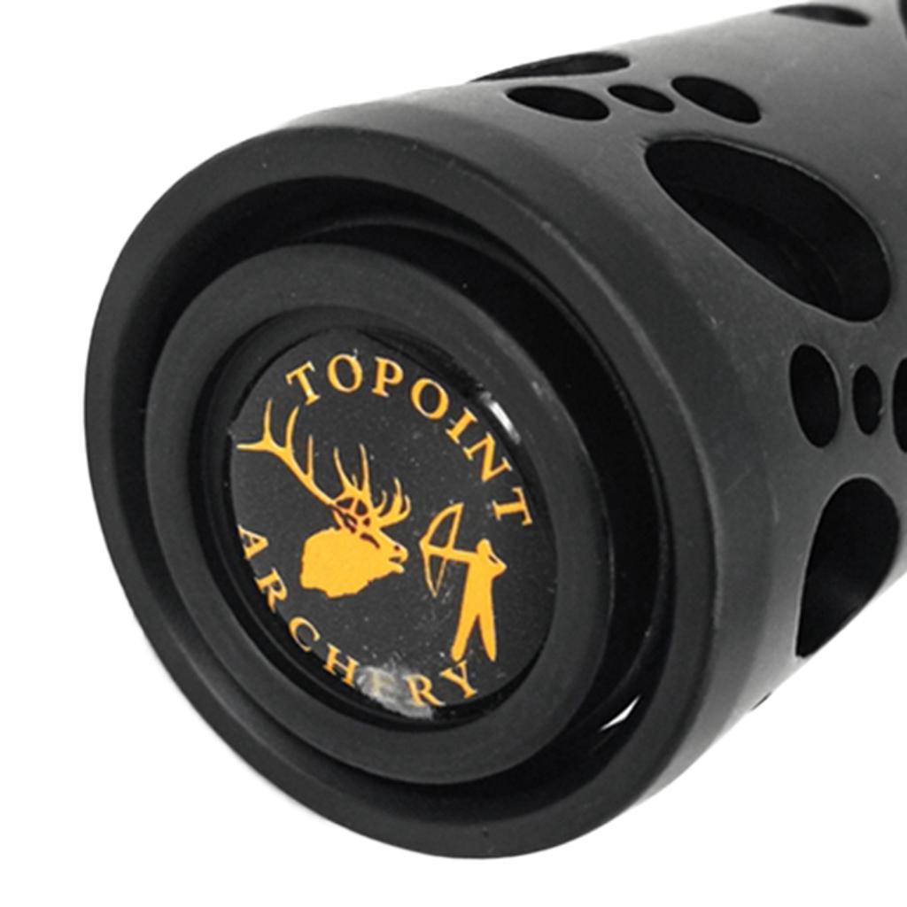 Compound Bow Stabilizers, Archery Stabilizer, Bow Vibration Damper, Aluminum Alloy Made，Durable and Antirust