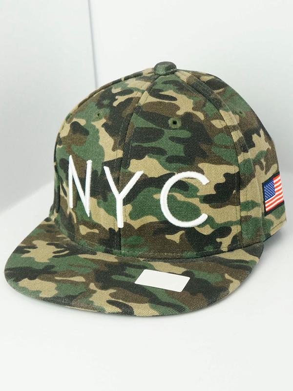 Nón Snapback Flash Report NYC Camo Snapback