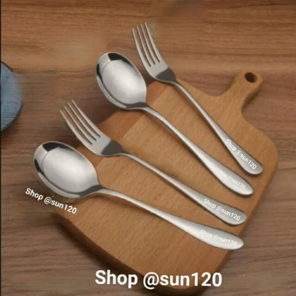 Thìa,dĩa inox 100% dày ĐẸP SG03