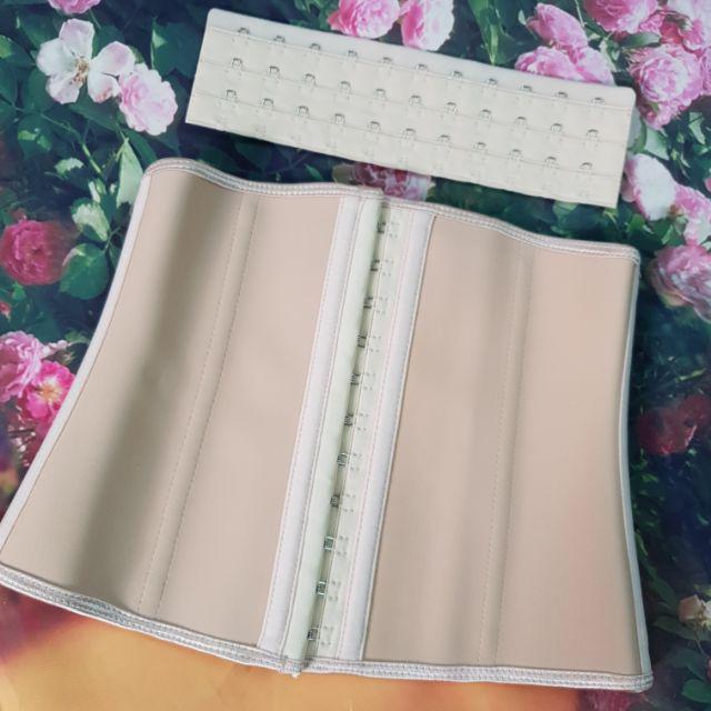 Đai nịt bụng latex 9 xương có 24cm và 29cm