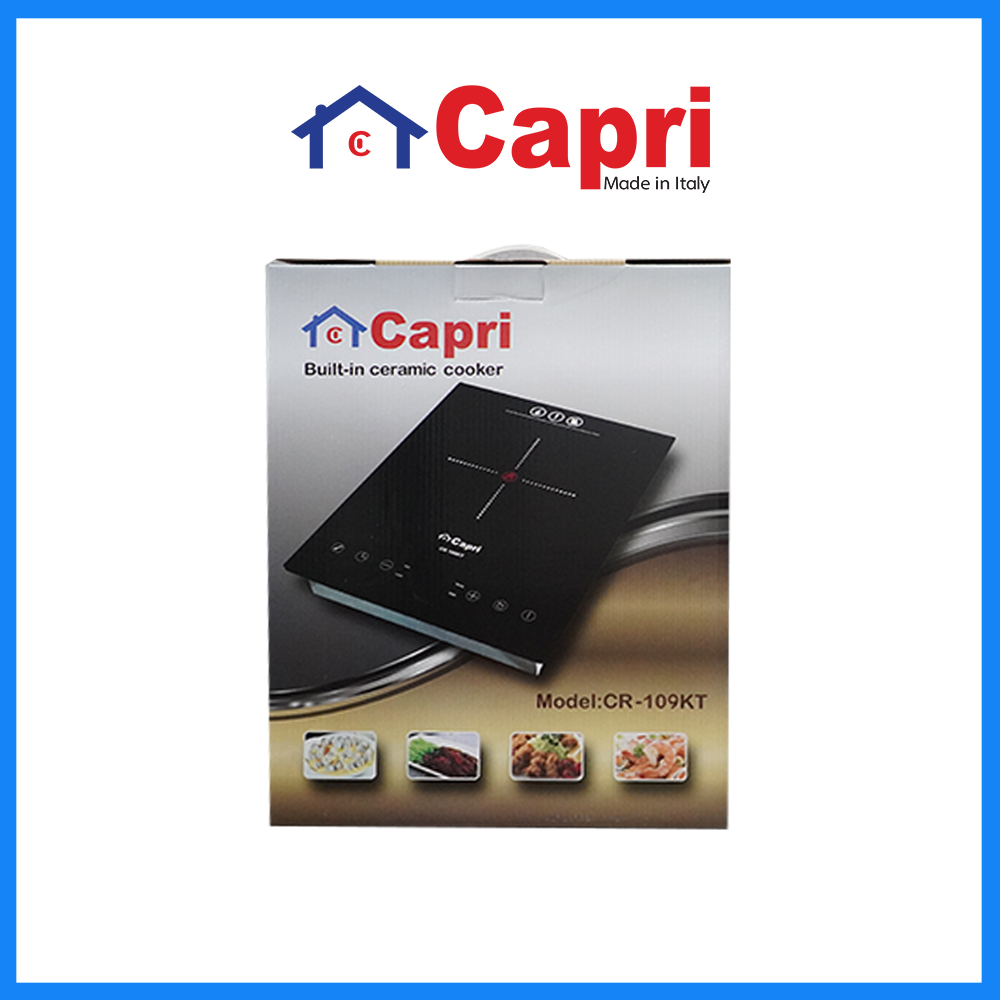 Bếp hồng ngoại đơn Capri CR-109KT | Hàng chính hãng | Nhỏ gọn, Tiện lợi, Tiết kiệm điện