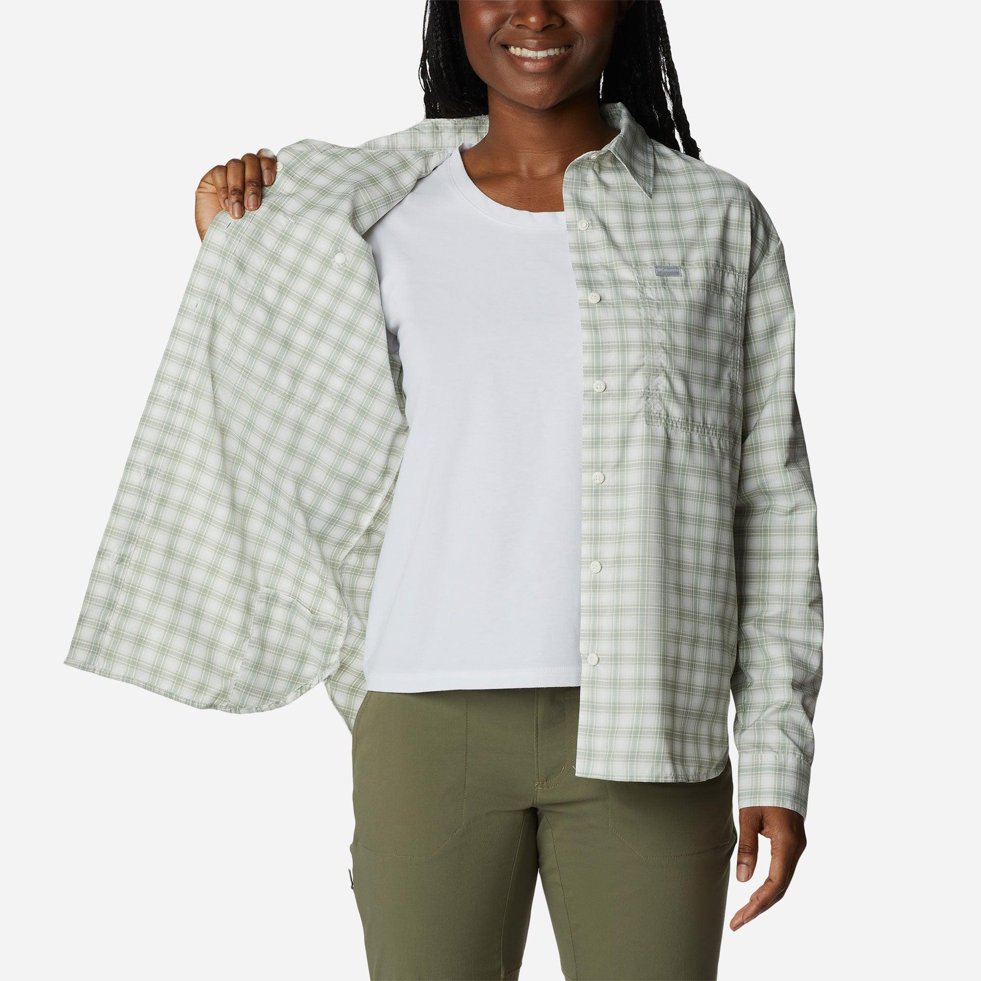 Áo sơ mi dài tay nữ Columbia Silver Ridge Utility Patterned - 2033351100